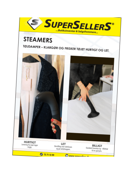 Katalog med steamers og tøydamper