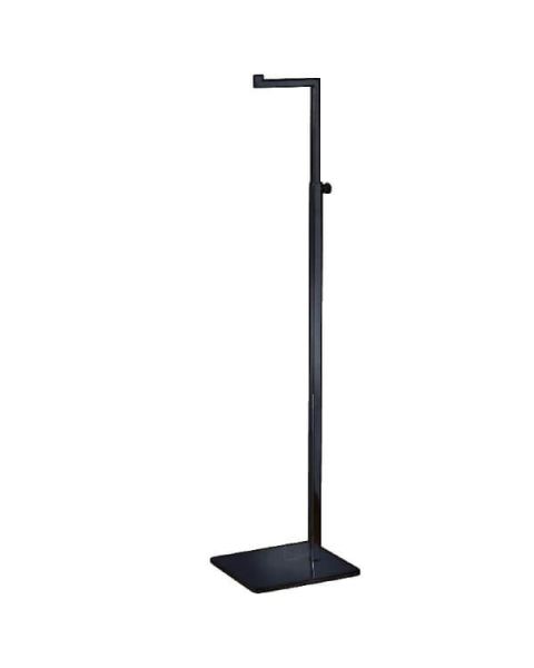 L-display - Sort. Borddisplay H 43,5 - 78 cm.