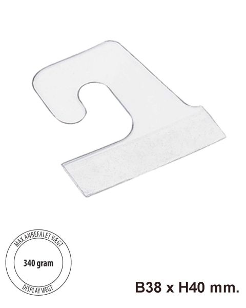Hang-Tabs, C-63, 1000 stk., B38 x H40 mm