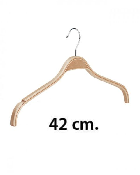 Eksklusiv Formspendt Konfeksjonskleshenger m/ hakk. B 42 cm.
