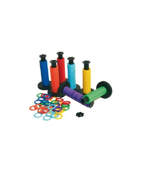 Showroom-ringe, stander med 50 ringe, Velg farge