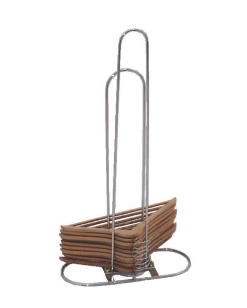 Hengerstander, krom, H85 cm