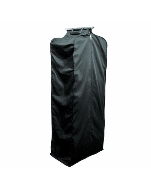Kolleksjonspose m/ kuffertlukkning - H 120, ekstra bredde B 50 cm - Sort