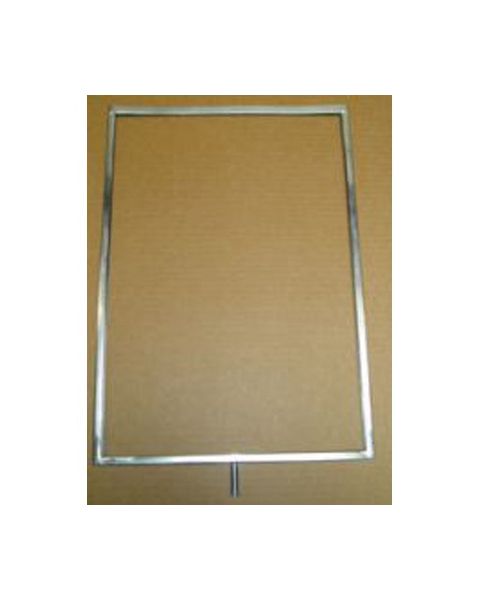 Skiltramme, A3, metall, galvanisert