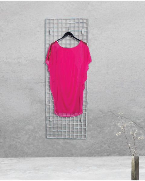 Dekorasjonsgitter 50 x 150 cm, Hvit 1 stk.