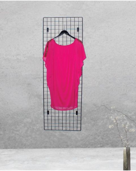 Dekorasjonsgitter 50 x 150 cm, Sort 1 stk.