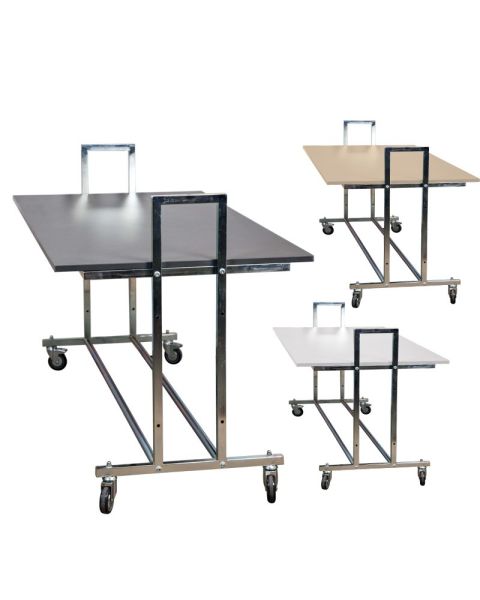 Salgsbord, galvanisret. L10 - Velg farge på bordplate