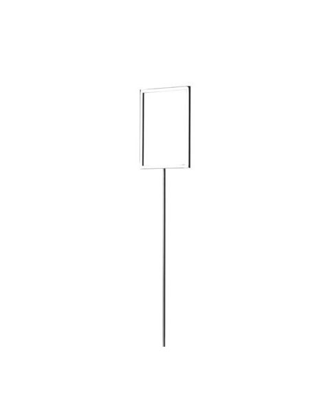 A4 skilteholder t/ Joy-stativ, H 80 cm. Velg farge