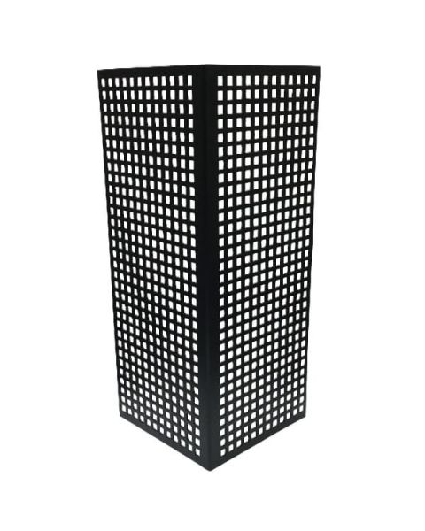 Vinkeldisplay, hullplate - sort