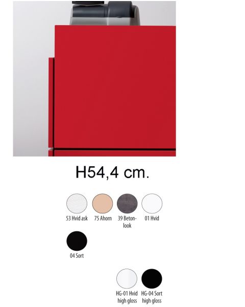 Frontpanel - høy, Banko