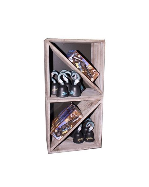 Flaskeholder (Kube) - Heritage. 24-28 flasker, B50 x D30 x H50 cm