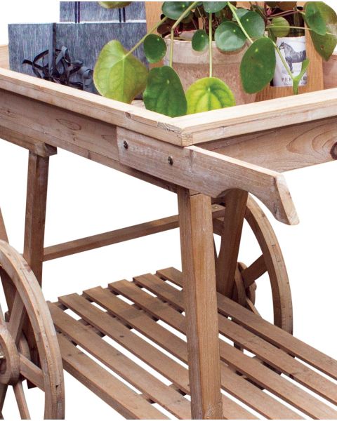 Markedsvogn - Heritage med tavle, light, 48 x 111 x H117 cm