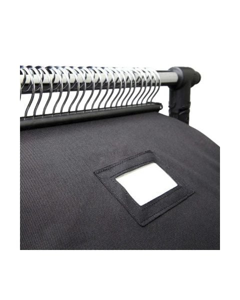 Soopl - Medium bags - Kollektionspose med kuffertlukning - sort, 48 x 40 x H90 cm. 