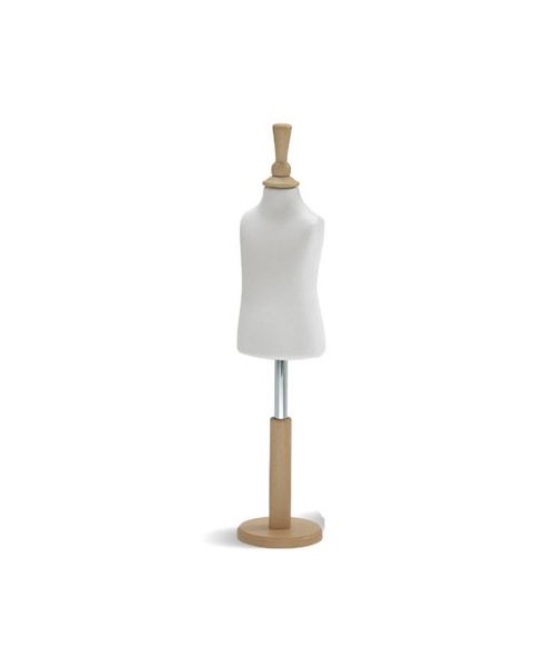 Treviso barnegine, hørfarvet, 3/4 år, rund fod, shaker top, ask