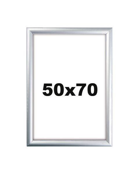 Snaprammer - 50 x 70 cm. Kan brukes udenfor. Velg sort eller aluminium.