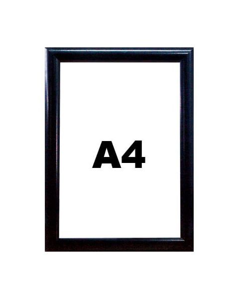 Snaprammer - A4. Kan brukes udenfor. Velg sort eller aluminium.