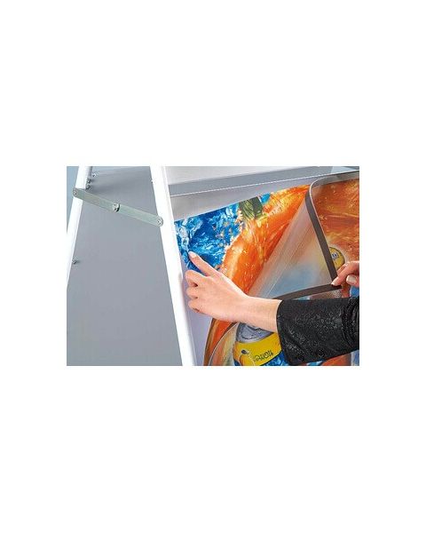 Tilbehør - Plast-plate m/magnetbånd 70 x 100 cm