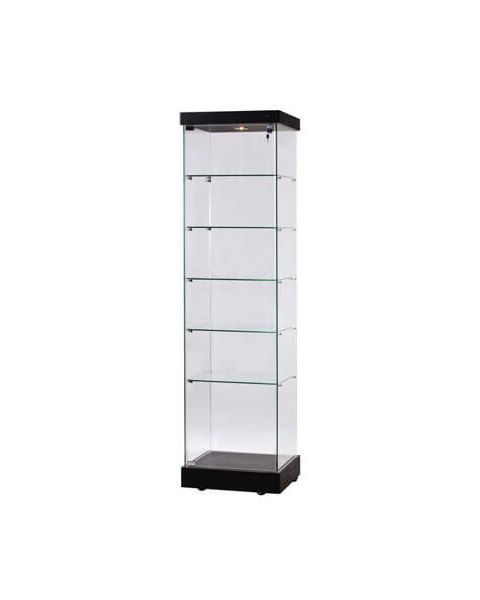 Vitrine - Toscana 1 - høy model. 50 x 46 x H 184 cm.