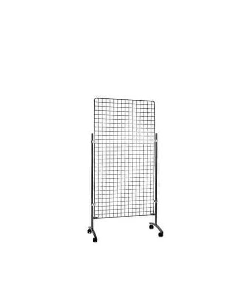 Gitter tilbehør - stell med fot og nylon hjul. Hvit