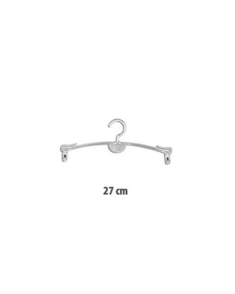 Bikini- & lingerihenger, med lille klemme og krog til strop, klar, 27 cm