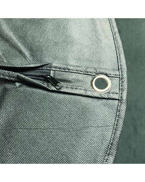 Dragtpose - habitter - non woven. Sort, B 60 x H 110 cm.