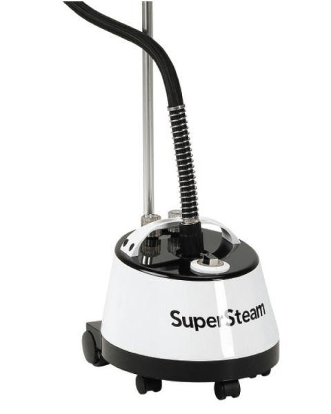 Supersteam klesdamper / steamer. Oop til 75 min non-stop steaming, - Til det professjonelle behov