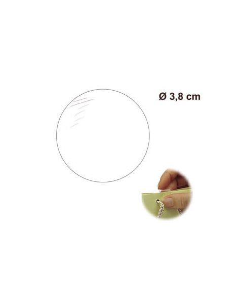 Plomberings etiket - Ø 3,8 cm. 1000 stk.
