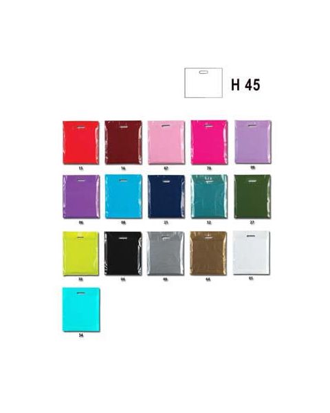 Plastpose - Stor 56 x H 45 cm - 100 stk. Stort utvalg i farger. Velg antal