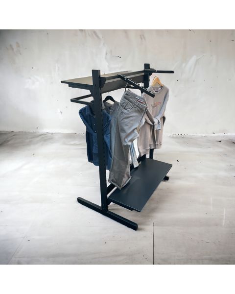 T-Gondol - H 147,5 x B 97 cm. Dobbelt display. Framework - Velg farge