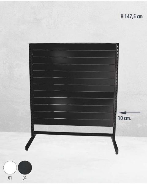 Panelgondol enkeltsidet - 127 x H147 cm.