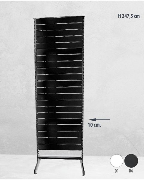 Panelgondol enkeltsidet - 67 x H247,50 cm.