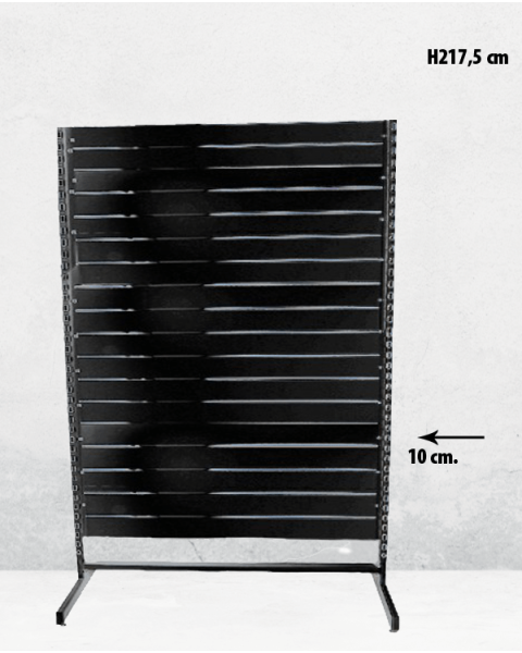 Panelgondol enkeltsidet - 127 x H217,50 cm.