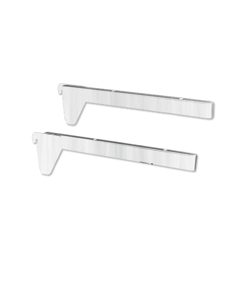 Krom Hylleknekt - venstre, t/ 12 mm ( Framework )