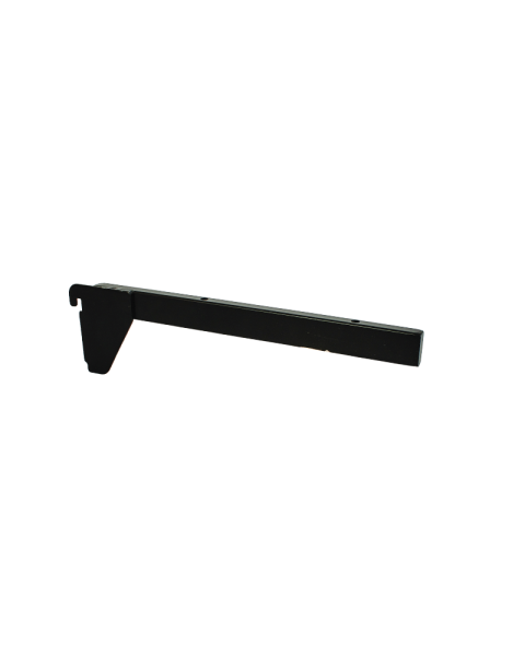 Sort Hylleknekt - venstre, t/ 12 mm ( Framework )