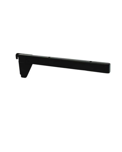 Sort Hylleknekt - venstre, t/ 12 mm ( Framework )