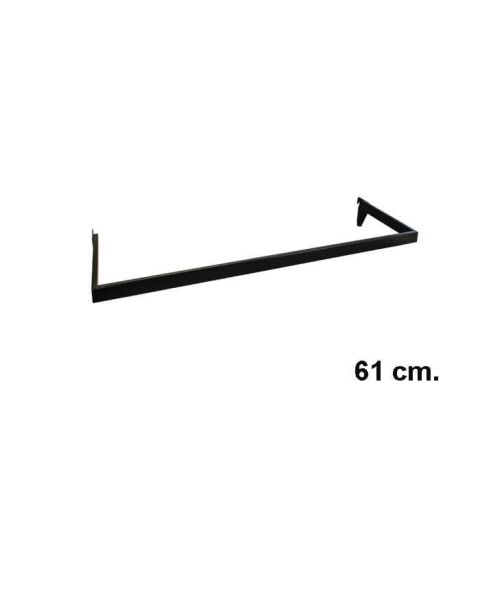 U-bøylestang 61,5 cm. Sort, t/ 12 mm ( Framework )