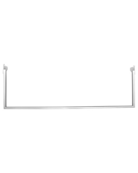 U-bøylestang 91,5 cm. Hvit, t/ 12 mm ( Framework )