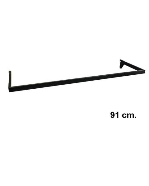 U-bøylestang 91,5 cm. Sort, t/ 12 mm ( Framework )