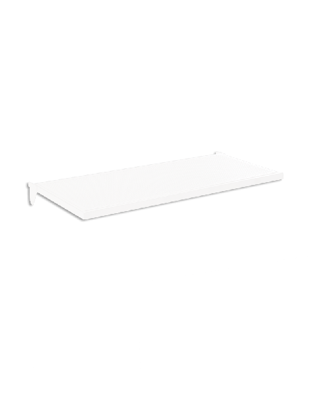 U-hylle m/ metallhulplade (91 x 37 cm), hvit, t/ 12 mm ( Framework )