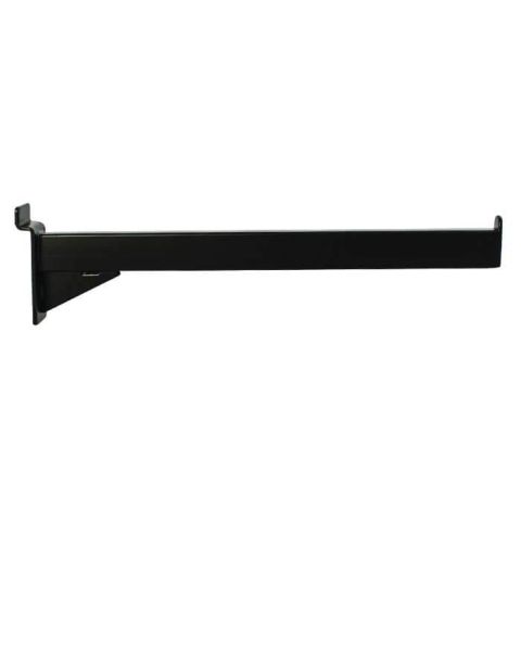 Frontheng rette, 30 cm, sort, t/ rillepanel