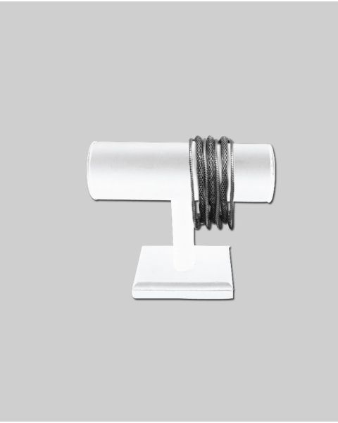 Armbåndsdisplay, 165 mm x 65 x 130 mm. Hvit