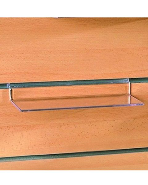 Skohylle / display (24,8 x 2 x 10,5 cm.) t/ rillepanel