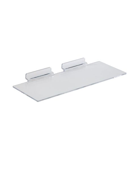 Skohylle / display (25 x 10 cm.) t/ rillepanel