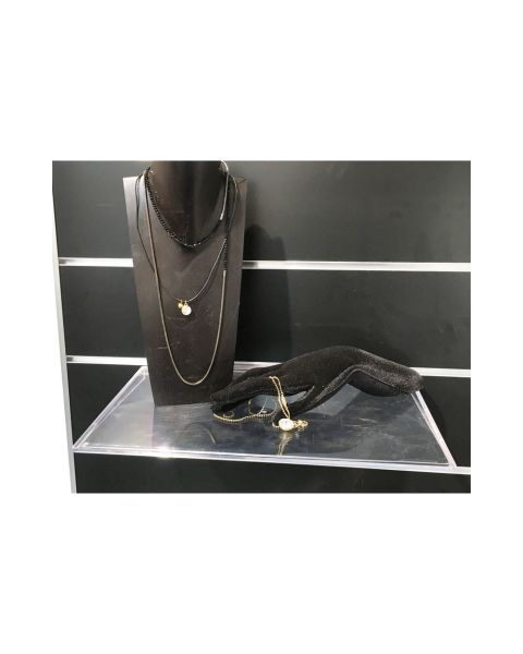 Akryl hylle 40 x 24 cm - t/ rillepanel