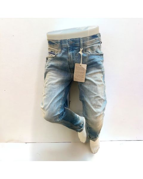 Mannekengunderdel, herre, med wire til vegg, hvit. H110