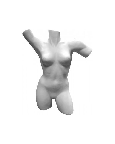 Dametorso, flamingo, hvit, 2 delt