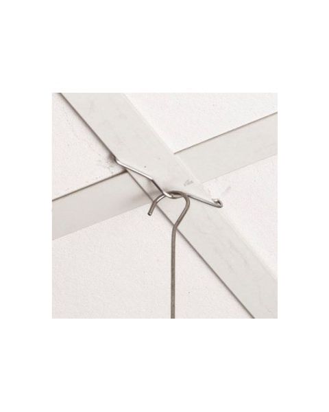 Dobbelt opphengskrok 15 cm - Loftsoppheng