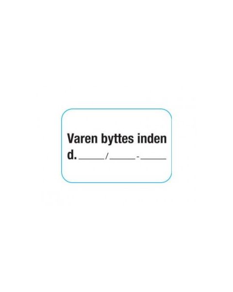 Byttemerke - 500 stk.