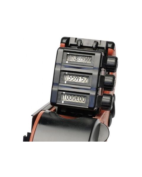 Prismerkepistol. 3 linier. RØD