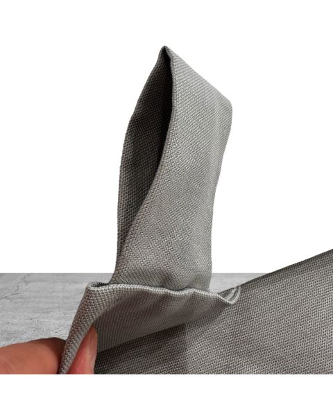 Forhæng til prøverom. Med stropper, lys grå (sett á 2 stk) L 200 cm x B 135 cm